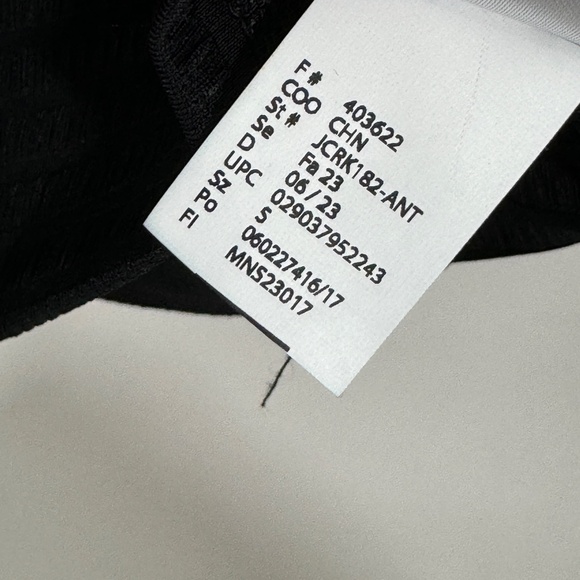 Circus NY Women’s Small Anthracite Black Cut Out Kelsie Stretch Long Sleeve Top - Picture 8 of 10